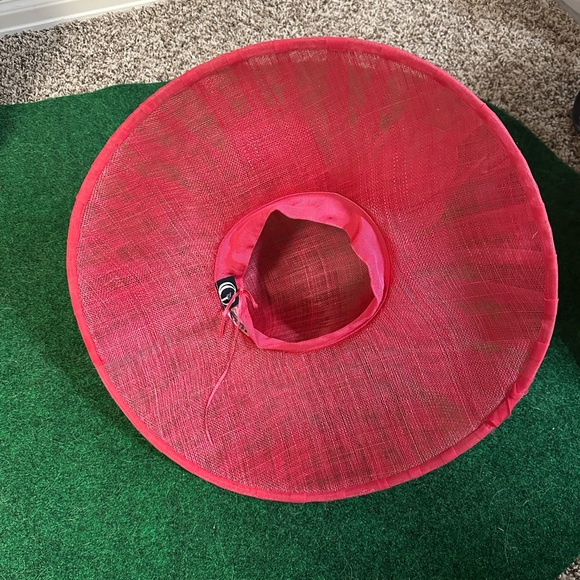 Pink Kentucky Derby Hat with Bow main image 5